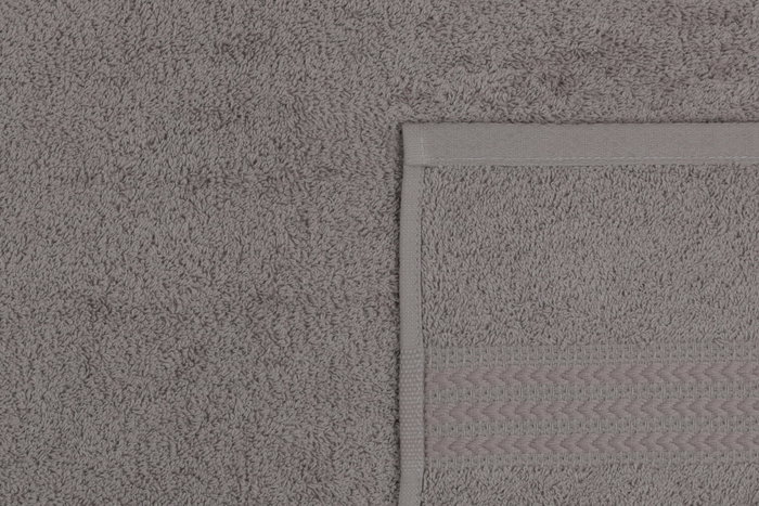 Mijölnir Toalla de Manos Gris 50x90 cm Algodón 100% Suave y Absorbente